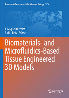 Couverture de l’ouvrage Biomaterials- and Microfluidics-Based Tissue Engineered 3D Models