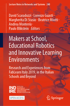 Couverture de l’ouvrage Makers at School, Educational Robotics and Innovative Learning Environments