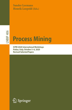 Couverture de l’ouvrage Process Mining Workshops