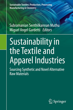 Couverture de l’ouvrage Sustainability in the Textile and Apparel Industries