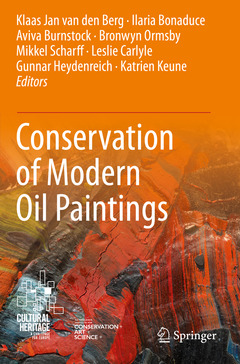 Couverture de l’ouvrage Conservation of Modern Oil Paintings