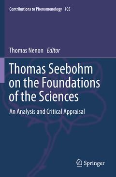 Couverture de l’ouvrage Thomas Seebohm on the Foundations of the Sciences