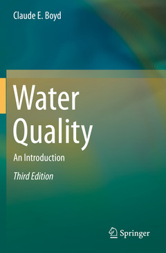 Couverture de l’ouvrage Water Quality