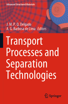 Couverture de l’ouvrage Transport Processes and Separation Technologies