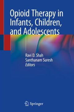 Couverture de l’ouvrage Opioid Therapy in Infants, Children, and Adolescents