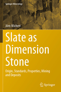 Couverture de l’ouvrage Slate as Dimension Stone