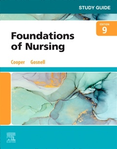 Cover of the book Study Guide for Foundations of Nursing