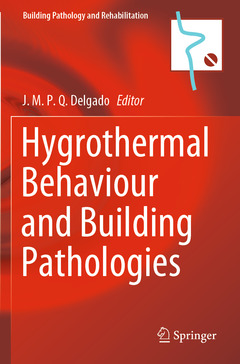 Couverture de l’ouvrage Hygrothermal Behaviour and Building Pathologies
