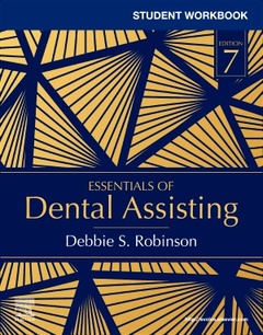 Couverture de l’ouvrage Student Workbook for Essentials of Dental Assisting