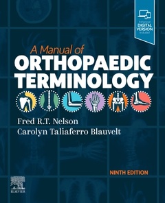 Cover of the book A Manual of Orthopaedic Terminology