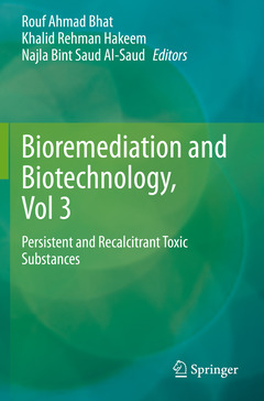Couverture de l’ouvrage Bioremediation and Biotechnology, Vol 3