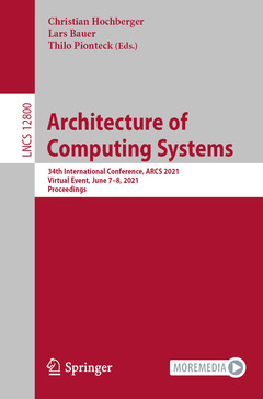 Couverture de l’ouvrage Architecture of Computing Systems