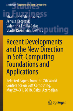 Couverture de l’ouvrage Recent Developments and the New Direction in Soft-Computing Foundations and Applications