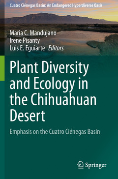 Couverture de l’ouvrage Plant Diversity and Ecology in the Chihuahuan Desert