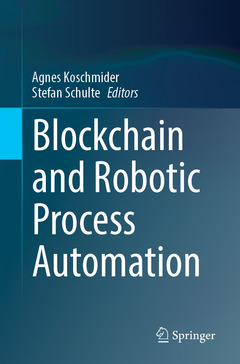 Couverture de l’ouvrage Blockchain and Robotic Process Automation