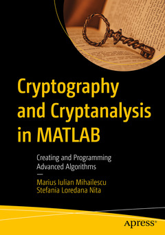 Cover of the book Cryptography and Cryptanalysis in MATLAB