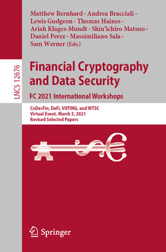 Cover of the book Financial Cryptography and Data Security. FC 2021 International Workshops