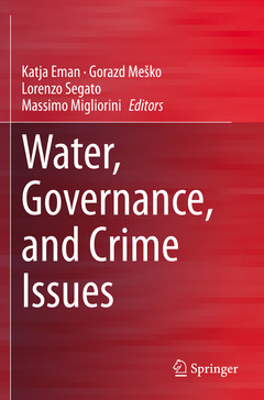 Couverture de l’ouvrage Water, Governance, and Crime Issues
