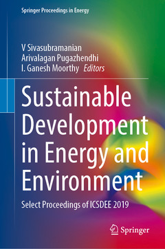 Couverture de l’ouvrage Sustainable Development in Energy and Environment