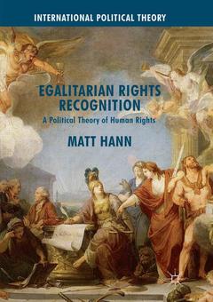 Couverture de l’ouvrage Egalitarian Rights Recognition
