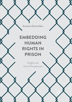 Couverture de l’ouvrage Embedding Human Rights in Prison
