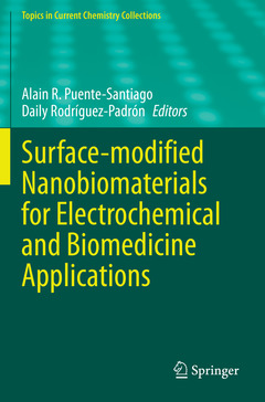 Couverture de l’ouvrage Surface-modified Nanobiomaterials for Electrochemical and Biomedicine Applications