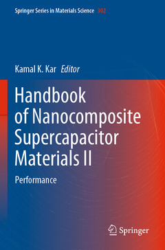 Cover of the book Handbook of Nanocomposite Supercapacitor Materials II
