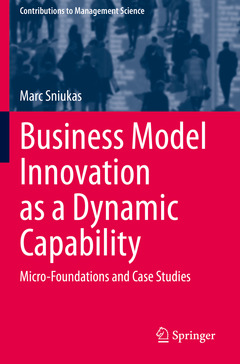 Couverture de l’ouvrage Business Model Innovation as a Dynamic Capability