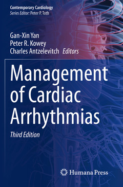 Couverture de l’ouvrage Management of Cardiac Arrhythmias