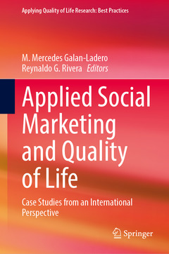 Couverture de l’ouvrage Applied Social Marketing and Quality of Life