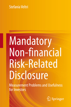 Cover of the book Mandatory Non-financial Risk-Related Disclosure