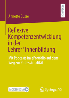 Cover of the book Reflexive Kompetenzentwicklung in der Lehrer*innenbildung