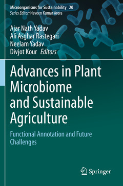 Couverture de l’ouvrage Advances in Plant Microbiome and Sustainable Agriculture