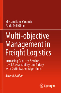 Couverture de l’ouvrage Multi-objective Management in Freight Logistics