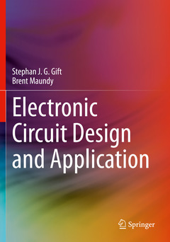 Couverture de l’ouvrage Electronic Circuit Design and Application