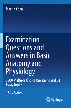 Couverture de l’ouvrage Examination Questions and Answers in Basic Anatomy and Physiology