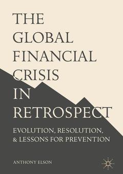 Cover of the book The Global Financial Crisis in Retrospect