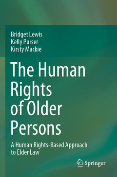 Couverture de l’ouvrage The Human Rights of Older Persons