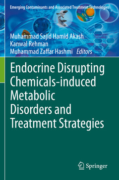 Couverture de l’ouvrage Endocrine Disrupting Chemicals-induced Metabolic Disorders and Treatment Strategies