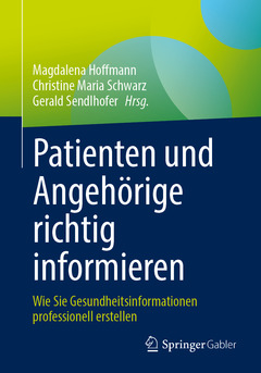 Couverture de l’ouvrage Patienten und Angehörige richtig informieren