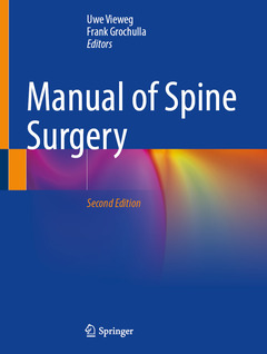 Couverture de l’ouvrage Manual of Spine Surgery