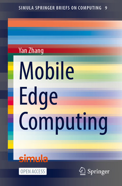 Couverture de l’ouvrage Mobile Edge Computing