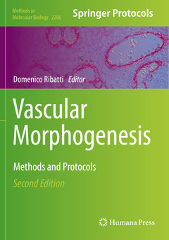 Couverture de l’ouvrage Vascular Morphogenesis