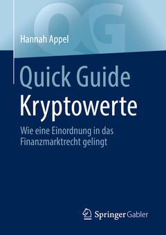 Couverture de l’ouvrage Quick Guide Kryptowerte
