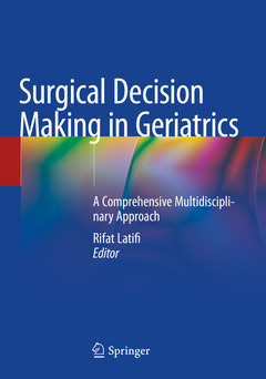 Couverture de l’ouvrage Surgical Decision Making in Geriatrics