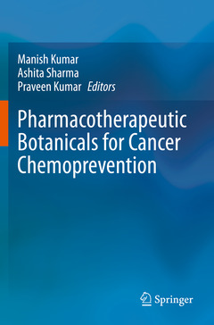 Couverture de l’ouvrage Pharmacotherapeutic Botanicals for Cancer Chemoprevention 