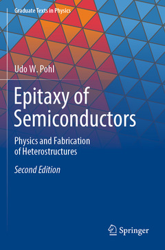 Couverture de l’ouvrage Epitaxy of Semiconductors