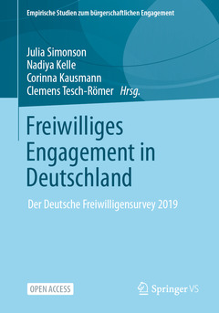 Couverture de l’ouvrage Freiwilliges Engagement in Deutschland