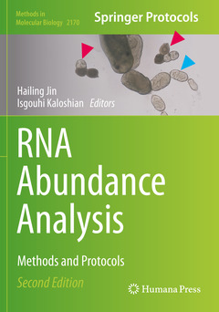 Couverture de l’ouvrage RNA Abundance Analysis 
