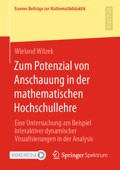 Couverture de l’ouvrage Zum Potenzial von Anschauung in der mathematischen Hochschullehre 